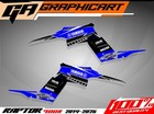 Yamaha Raptor 700 Atv Decal Graphics Kit 2013 2014-2025 2026 Racing Custom Usa