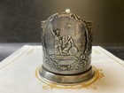 Vintage Soviet Melchior Podstakannik Minin Pozharsky Russian Tea Glass Holder  2
