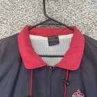 Vintage 90s Amoco Gas Station Flight Jacket 3xl Employee 1994 Hilton Made In Usa