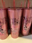 Disney Parks Starbucks Tumbler Straw All Walt Disney World Parks Set Of 4 New