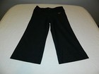 Nwt Nike Dri-fit Regular Fit Poly Running Capris Size Xs 472350-010 Black