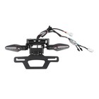 For Suzuki Gsx-8s Gsx8r Foldable Rear Fender License Plate Holder Turn Signals