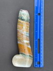 Ocean Jasper Penis Carving Ding Ding Crystal Healing Stone 0 94lb Hand-carved