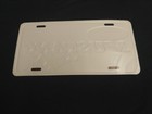 Ford Mustang License Plate Embossed Metal New Old Stock Blue  2607