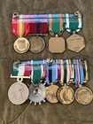 Vintage Usmc Medal Bar Set - Post Vietnam   Desert Storm - Kuwait Liberation