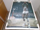 Vintage Original Nba New York Knicks Willis Reed 1970 Sports Illustrated Poster 