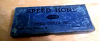 Vintage Barbers Straight Razor Speed Hone By Fred Dolle Inc In Orig Box Vg Cd