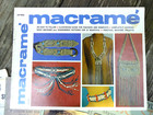 Lot Of 10 Vtg Macrame Books Booklets Patterns Instructions Purses Planters Art
