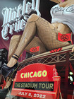 Official Motley Crue Chicago Il July 2022 Stadium Tour Signed Ap Poster Original