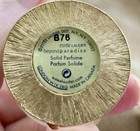 Est  e Lauder Solid Perfume Compact Holiday Snowman Globe 2005