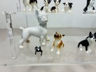 Lot Of Porcelain Boston Terrier Figures  Japan   Read   