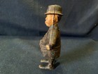 Early 1900s Cast Iron 6  Policeman Toy Bank