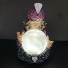 Fortune Teller Sorcerer Wizard Light Up Swirling Crystal Ball Super Cool Working