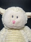 Toys R Us Lamb Plush Cream White Sheep Ribbed Tummy 14  Stuffed Animal Alley Pet