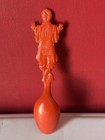 Mcdonalds Ronald Mcdonald Red Plastic Spoon  1980 s Happy Meal Toy  Free Ship 