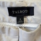 Talbots Khaki Shorts Size 6 Cotton Blend 7  Inseam Bermuda Casual Everyday