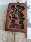 Springerle Speculaas Gingerbread Marzipan Butter Cookie Stamp Mold Wind Mill