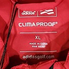 Adidas Mens Golf Windbreaker Pullover Jacket Quarter Zip Ss Rad Size Xl Nwt