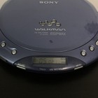 Sony Walkman D-e220 Espmax Portable Blue Cd Compact Disc Player  tested Working 