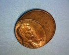 1983 Lincoln  Cent     45  Off Center    clad    nice    us Error Coin