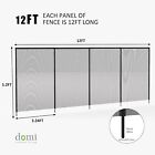 Domi 4 5 x48  Diy Pool Fence For Inground Pools outdoor Pool black Pool Mesh