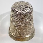 Antique Solid Silver Thimble Francis Webb 1886 2cm 5 9g