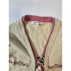 Kenzo Kids Floral Embroidered Cardigan Sweater Knit Top Girls Size 8a 126 Us 8