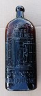 Super Dark Amber Warner s Safe Medecines Melbourne Australia Glass Cure Bottle
