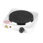 Single Burner 5 5  White Electric Hot Plate Portable Compact Countertop