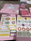 New Hoppy Easter Violet Studios Card Making Kit Bundle Stickers Paper Cards Gems