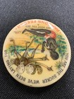 Vintage Celluloid Advertising Pinback Button Parsons Feeders You Are The Sucker