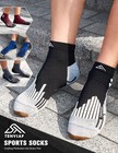 Tenysaf Compression Sport Running Socks  Athletic Socks For Men Women With Cu   