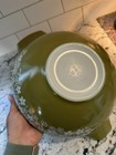 Pyrex Vintage Green Daisy Mixing Bowl 4qt 1970s 