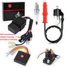 Ignition Coil Cdi Relay Regulator   Spark Plug For Polaris Sportsman 500 1996-01