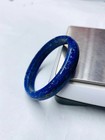 Natural Lapis Lazuli Bangle     Top Quality Handmade Gemstone Jewelry