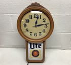 Vintage Miller Lite     A Fine Pilsner    Light Up Wall Clock 