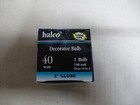 6 Pack Of 40 Watt G16 5 Clear 2  Globe Vanity Decorative Cand Base Light Bulbs
