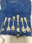 Sterling Silver 6 Piece Place Setting Of Wallace Grande Baroque About 10 Ounces