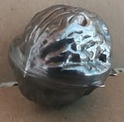 Vintage Mayor s Italy 925 Sterling Silver Small Walnut Shaped Box 25grams