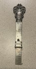 Antique Victorian Sterling Silver Hem Gauge Ruler Caliper 