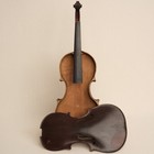  vb302   Antique German 4 4 Trade Violin Or Fiddle For Parts Or Repair