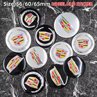 4pcs Car Wheel Center Caps 56mm 60mm 65mm For Ats Ct5 Escalade