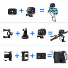 4k Action Camera Sport Video Underwater Camera Wifi Remote For Go Pro Waterproof