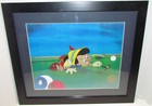 Walt Disney Pinocchio   Jiminy Cricket Ltd Edition Serigraph Sericel
