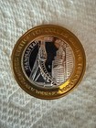 New York Ny Las Vegas   10 Limited Edition  999 Fine Silver Gaming Token chip