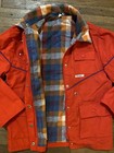 Children   s Lined Jacket Plaid Vintage Bright Colors 7-8 Unisex Coat Girls Boys