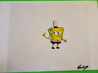 Spongebob Squarepants Original Production Cel Cell Animation Art Hooky