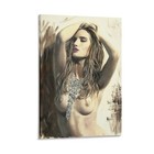 Abstrait Nude Woman Canvas Wall Art Poster Picture Print Decoration