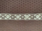 Antique French Edwardian Bobbin Lace Insertion  - Linen 198cm By 2 5cm