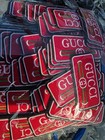 Gucci Vintage Embroidered Designer Patch Iron On Sew On Badge 2  X 4 